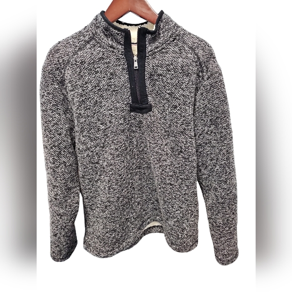 Orvis Men's Sherpa Lined 1/4 Zip Pullover - Size Large  A0116 - Picture 2 of 8